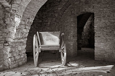 View of an abandoned building