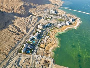Aerial view of beach