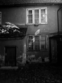 Exterior of old building