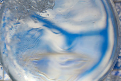 Close-up of bubbles