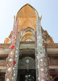 Low angle view of a temple