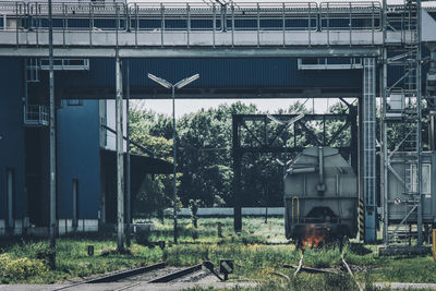 Train at maintenance yard