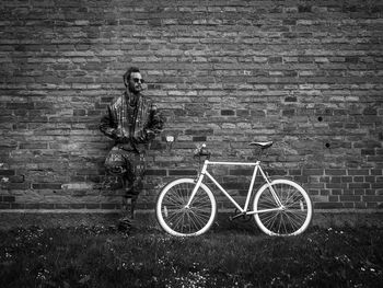 Close-up of brick wall