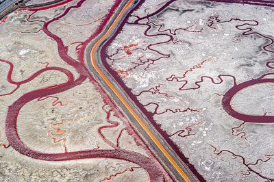 Aerial view of a nature reservation