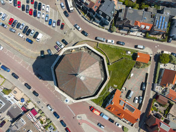  high angle view of new water store in zandvoort, netherlands