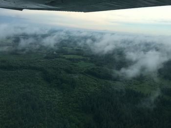 Aerial view of landscape