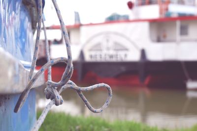 Close-up of motorcycle