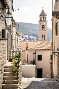 Old town dubrovnik church 