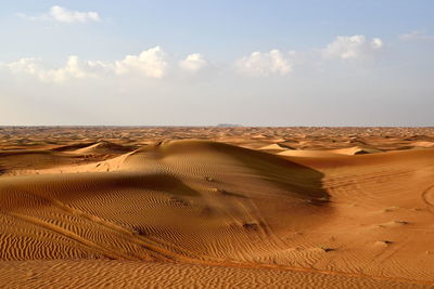 Sharjah desert area, one of the most visited places for off-roading by off roaders