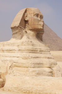 Rock formations in desert