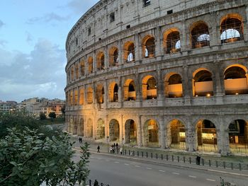 View of historical building against sky