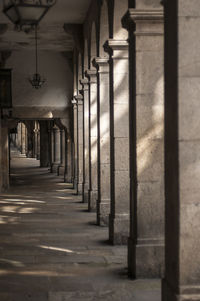 Corridor of building