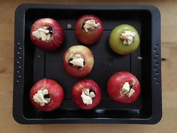 Directly above shot of fruits