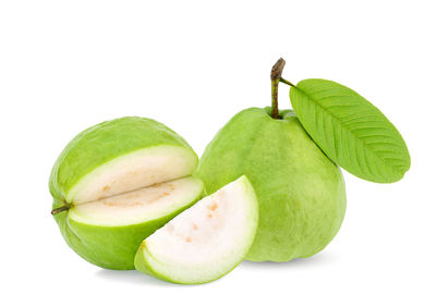 Close-up of apple against white background