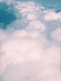 Low angle view of clouds in sky