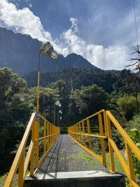 Bridge against sky