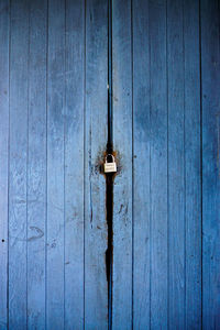 Close-up of old wooden door