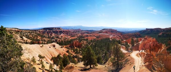 Panoramic view of landscape against sky