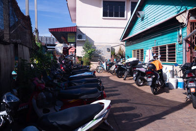 Street amidst buildings in city