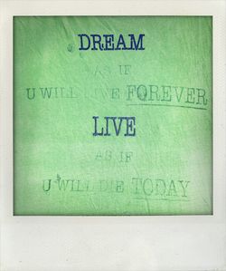 Close-up of text on paper