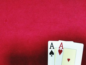 Close-up of red rose