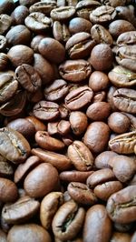 Full frame shot of coffee beans