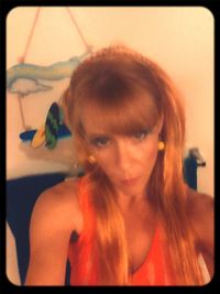 Portrait of young woman