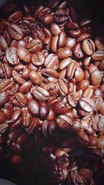 Full frame shot of coffee beans