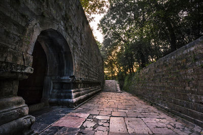 View of old ruin