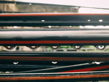 Full frame shot of metal grate