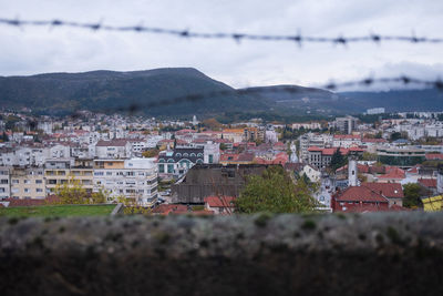 Buildings in town