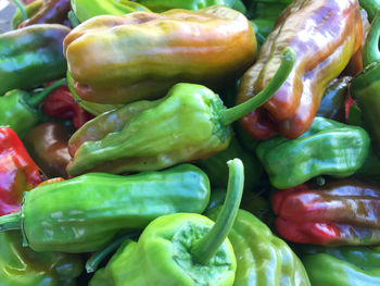 Full frame shot of vegetables for sale in market