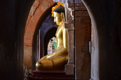 Buddha contemplating