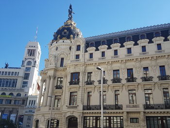 Low angle view of building against sky