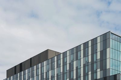 Gray and white high-rise building