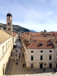 Buildings in town