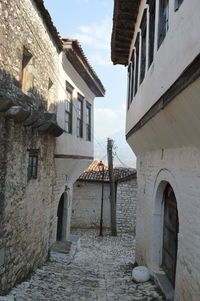 Houses against sky