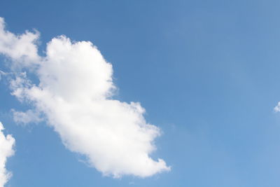 Low angle view of clouds in sky