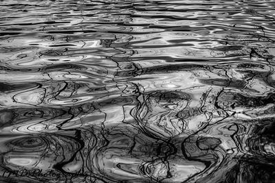 Full frame shot of rippled water