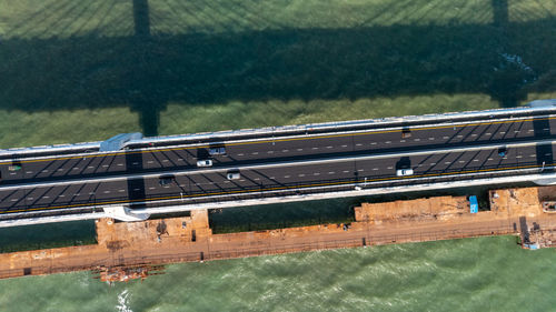 Aerial view of tanzanite bridge in dar es salaam