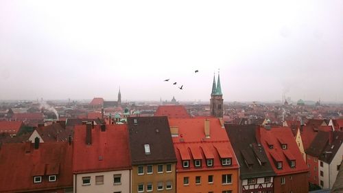 Cityscape against sky