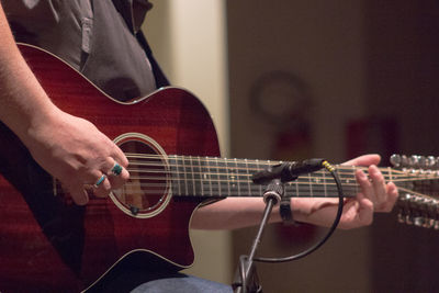 Man playing guitar