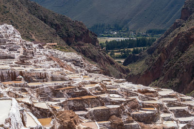 Scenic view of mountains