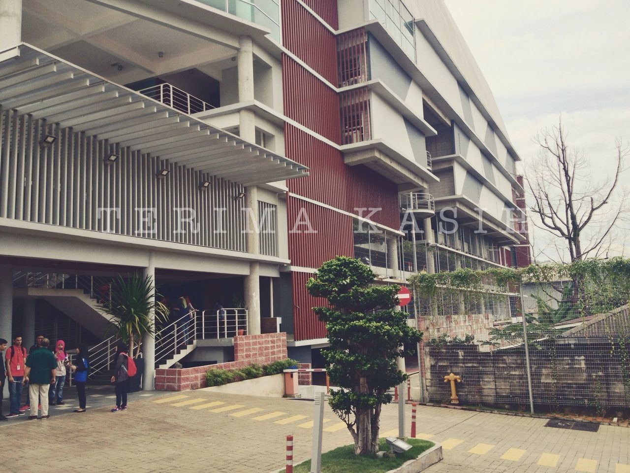 building exterior, architecture, built structure, city, residential structure, residential building, building, house, railing, sky, street, day, tree, outdoors, sunlight, window, plant, incidental people, city life, steps