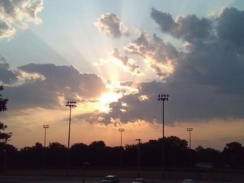 Road at sunset