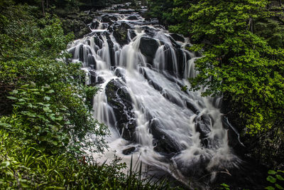 Waterfall in north wales