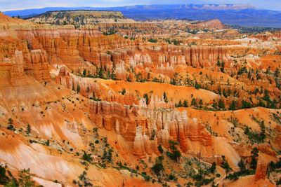 Scenic view of mountains