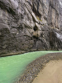 Aareschlucht in green