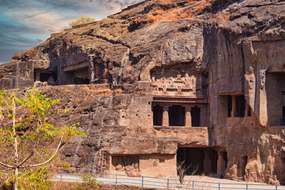 Old ruins of building