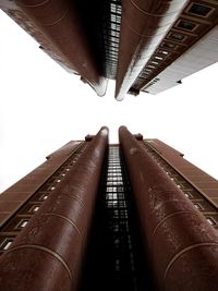 Low angle view of buildings against sky